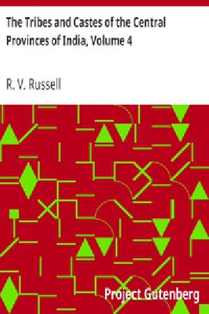 [Gutenberg 20668] • The Tribes and Castes of the Central Provinces of India, Volume 4